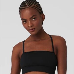 Alo Open Air Bandeau Bra Black M
